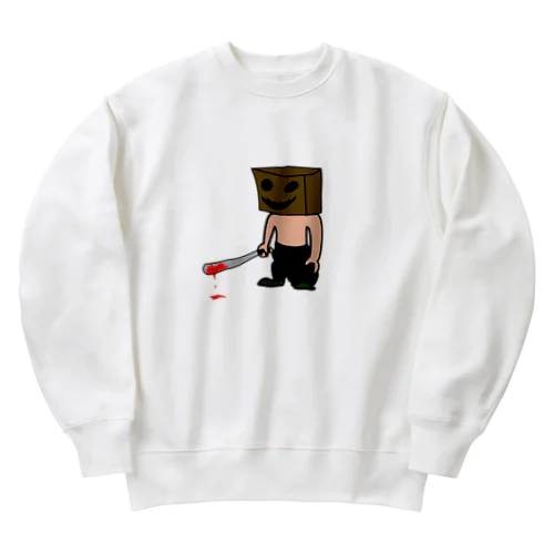 bokusatu君 Heavyweight Crew Neck Sweatshirt