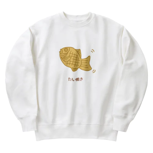 たい焼き Heavyweight Crew Neck Sweatshirt