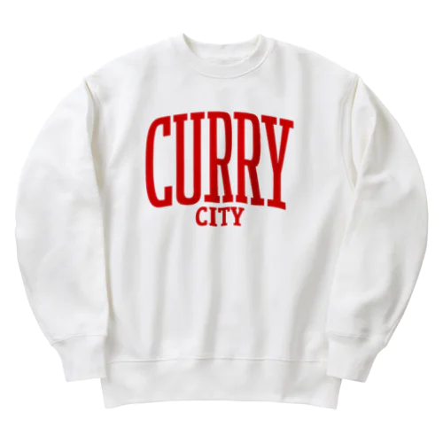 🍛CURRY CITY （RED） ヘビーウェイトスウェット