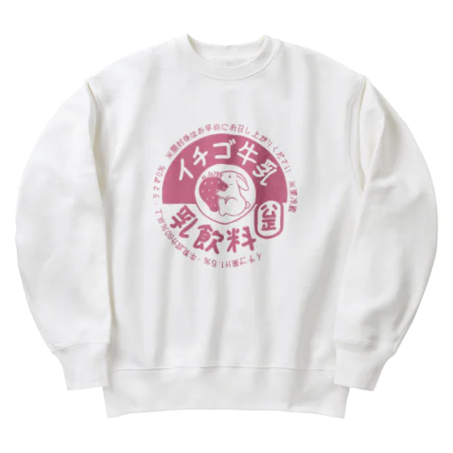 イチゴ牛乳 Heavyweight Crew Neck Sweatshirt