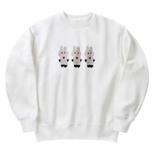 ラビちゃん🐰 Heavyweight Crew Neck Sweatshirt