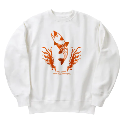 昇鮭 Heavyweight Crew Neck Sweatshirt