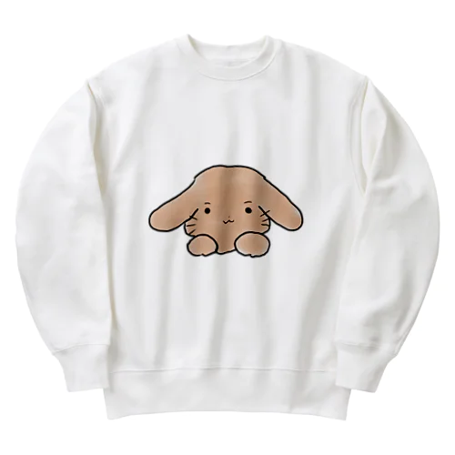 薄茶くん(仮) Heavyweight Crew Neck Sweatshirt