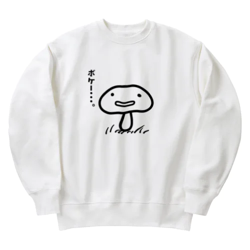 天然きのこ Heavyweight Crew Neck Sweatshirt