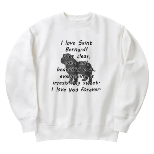 セントバーナード Heavyweight Crew Neck Sweatshirt