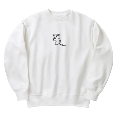 オウカンミカドヤモリ Heavyweight Crew Neck Sweatshirt