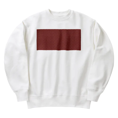 小豆模様 Heavyweight Crew Neck Sweatshirt