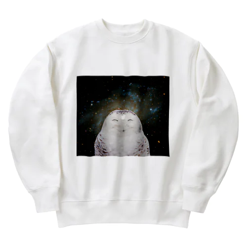 宇宙梟 Heavyweight Crew Neck Sweatshirt