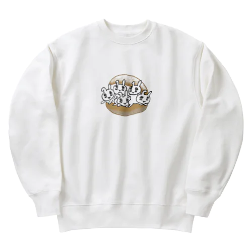 うさトッツォ Heavyweight Crew Neck Sweatshirt