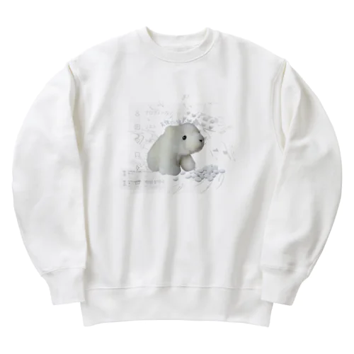 くまとおくすり Heavyweight Crew Neck Sweatshirt