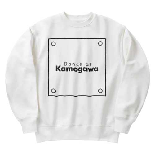 Dance at Kamogawa Heavyweight Crew Neck Sweatshirt