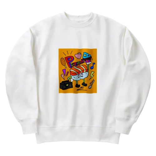 ハンバーガーくん Heavyweight Crew Neck Sweatshirt