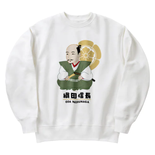 偉人シリーズ_戦国三英傑 〜織田信長〜 Heavyweight Crew Neck Sweatshirt