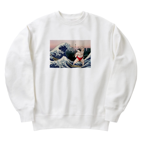 東京の空 Heavyweight Crew Neck Sweatshirt
