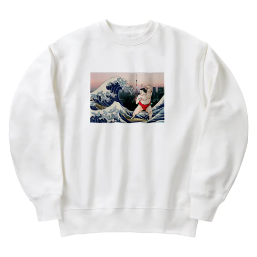 東京の空 Heavyweight Crew Neck Sweatshirt