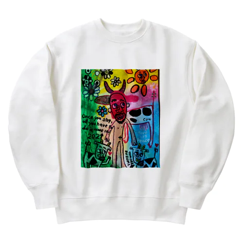 うし Heavyweight Crew Neck Sweatshirt