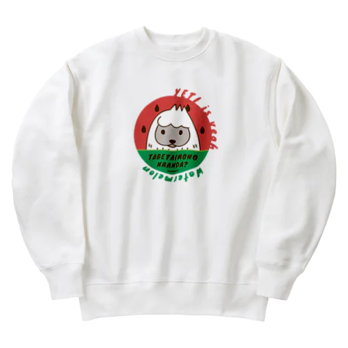 食べたいものなぁんだ？ Heavyweight Crew Neck Sweatshirt