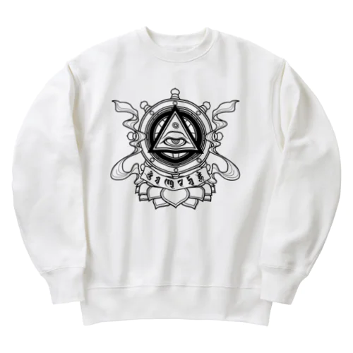 智慧之眼 Heavyweight Crew Neck Sweatshirt