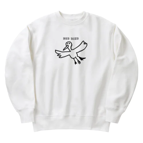 GOD BIRD Heavyweight Crew Neck Sweatshirt