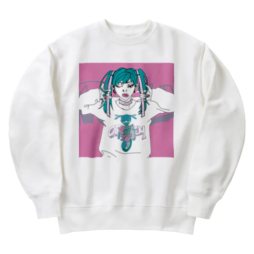 ストリートガール Heavyweight Crew Neck Sweatshirt