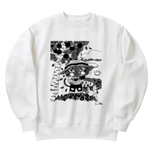 セミオーダーイラスト商品見本 Heavyweight Crew Neck Sweatshirt