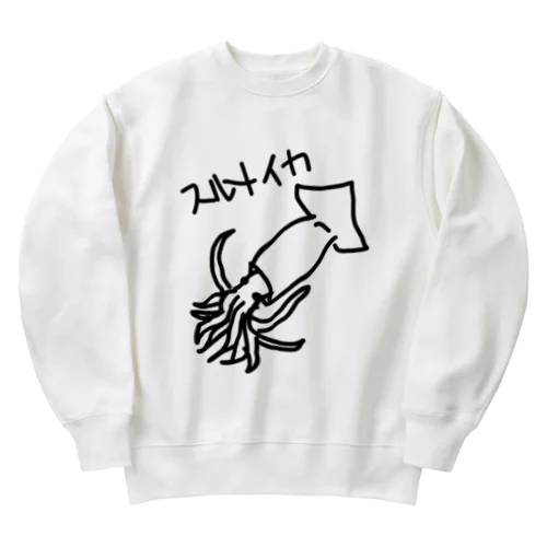 スルメイカ Heavyweight Crew Neck Sweatshirt