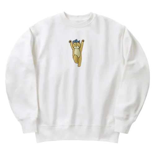 お芝居ぬ Heavyweight Crew Neck Sweatshirt