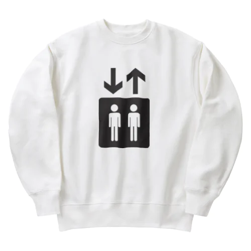 エレベーター Heavyweight Crew Neck Sweatshirt