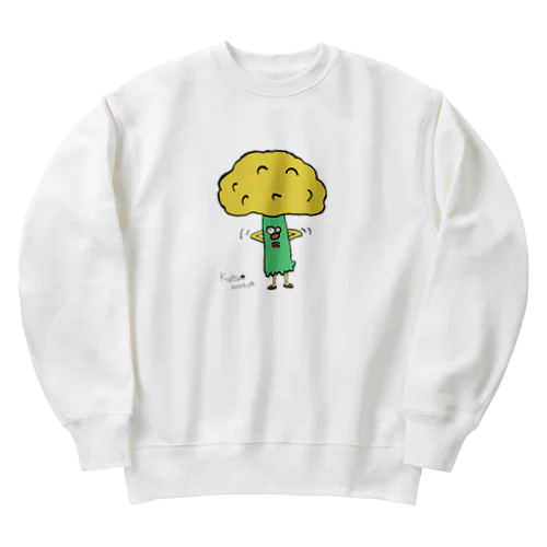 少しアウトローを行くブロッコリー Heavyweight Crew Neck Sweatshirt