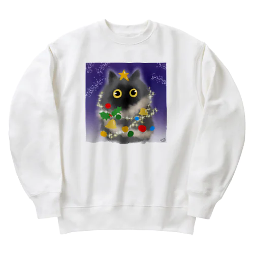 しょこリスマス Heavyweight Crew Neck Sweatshirt