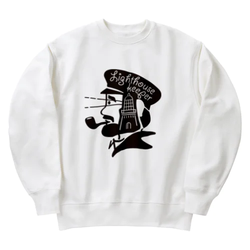 灯台守 Heavyweight Crew Neck Sweatshirt