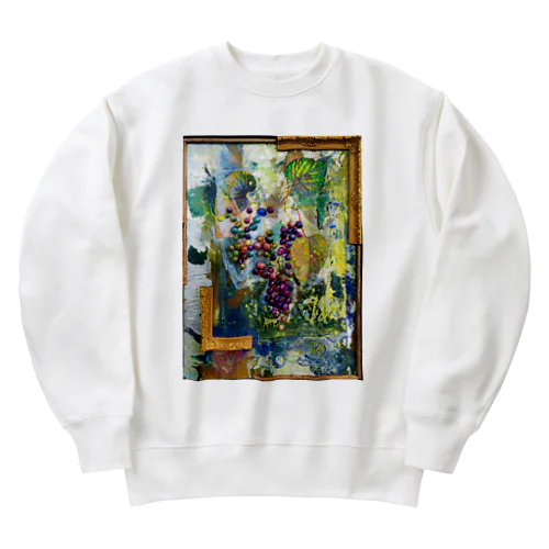 葡萄 Heavyweight Crew Neck Sweatshirt