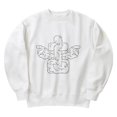 Family Extinction Heavyweight Crew Neck Sweatshirt