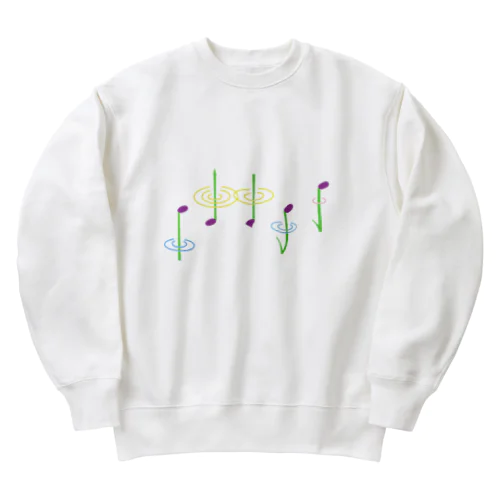 Calli'n Note Heavyweight Crew Neck Sweatshirt