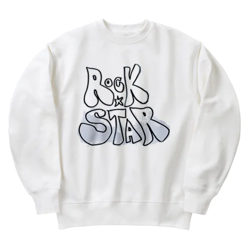 Rock Star Heavyweight Crew Neck Sweatshirt