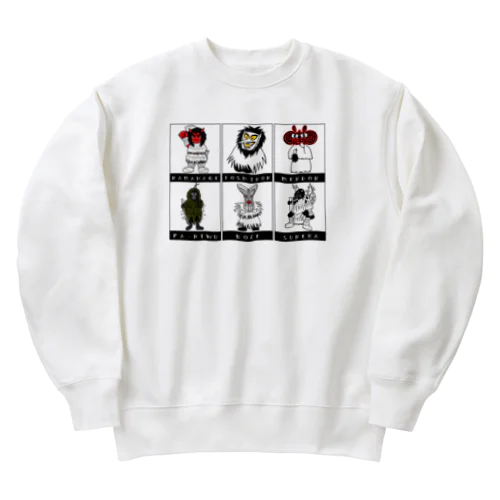 日本の来訪神 Heavyweight Crew Neck Sweatshirt