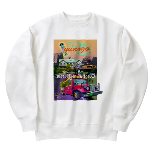 yunogo mango ! Heavyweight Crew Neck Sweatshirt