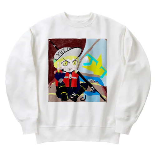 ４コマ「TT」第２話イラスト切り抜き Heavyweight Crew Neck Sweatshirt