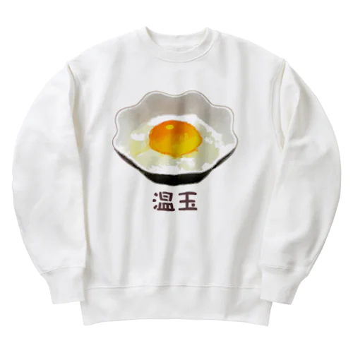 温玉（温泉卵）_2204 Heavyweight Crew Neck Sweatshirt