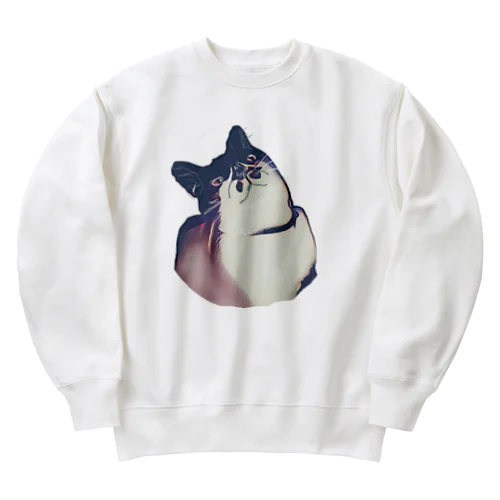 あおりポコ_○ Heavyweight Crew Neck Sweatshirt