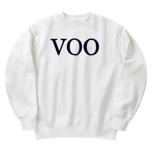 VOO for 米国株投資家 Heavyweight Crew Neck Sweatshirt