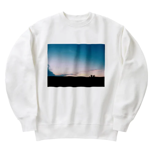 鳥取砂丘 Heavyweight Crew Neck Sweatshirt