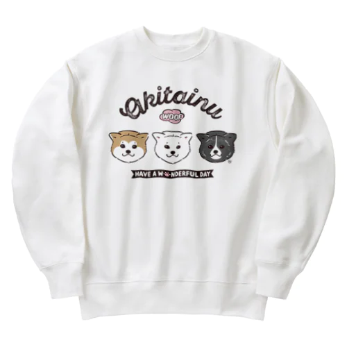 秋田犬ブラザーズ Heavyweight Crew Neck Sweatshirt