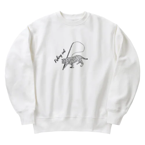 Fishing cat スナドリネコ Heavyweight Crew Neck Sweatshirt