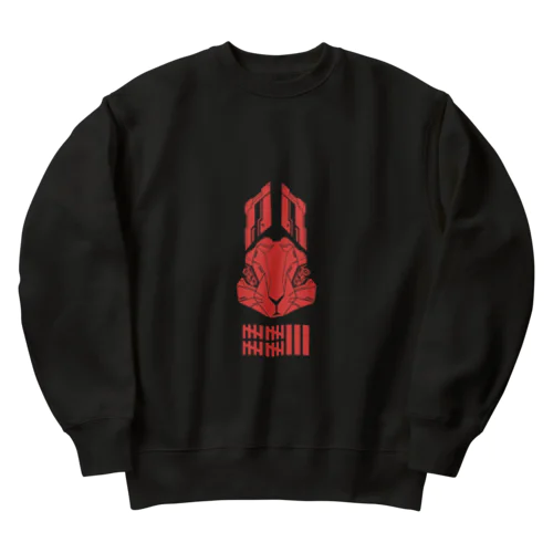 2023 Cyber Rabbit (Red) Heavyweight Crew Neck Sweatshirt