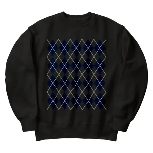 アーガイル Heavyweight Crew Neck Sweatshirt