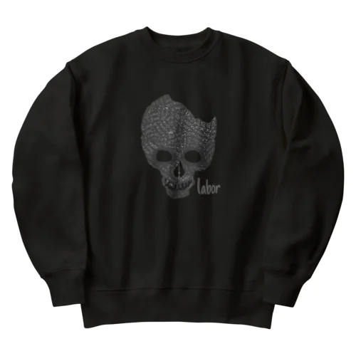 労働~第ニ章~ Heavyweight Crew Neck Sweatshirt