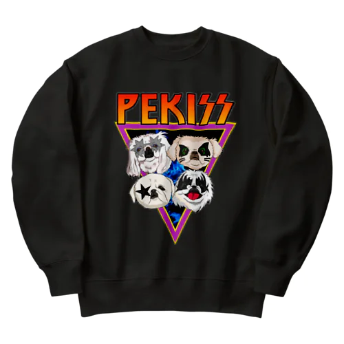 PEKISS Heavyweight Crew Neck Sweatshirt