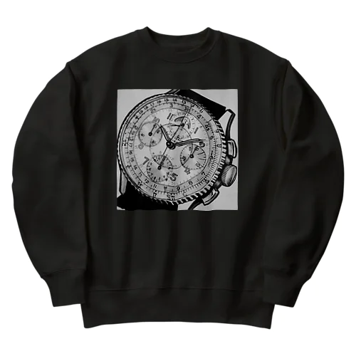 1940年代 ブライトリング　クロノマットムーンフェイズ Heavyweight Crew Neck Sweatshirt