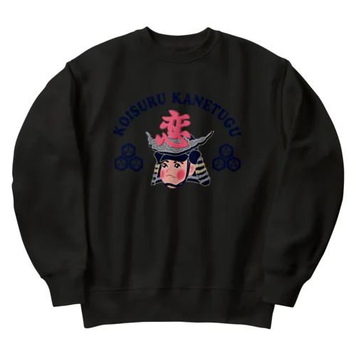 恋する兼続 Heavyweight Crew Neck Sweatshirt